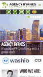 Mobile Screenshot of agencybyrnes.com